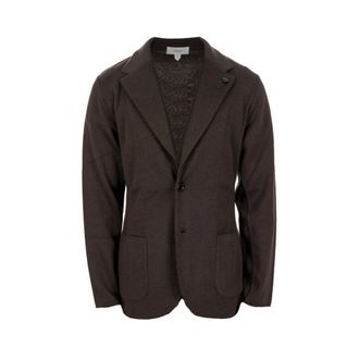 Lardini Hombre, Chaquetas, Marr&oacute;n, Talla: XL