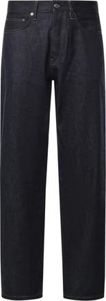 Sunflower Loose Raw Selvedge Jeans - Heren - Jeans - Blauw - Maat: W36 Katoen