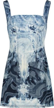 Alberta Ferretti Mujer, Vestidos, Azul, Talla: XL