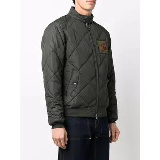 Barbour Quilted High-Neck Down Jacket - Green