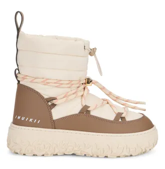 INUIKII Quilted Technical Fabric Boot - Taupe