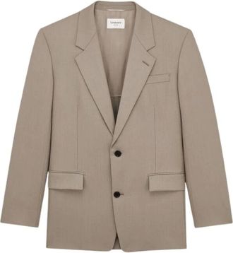 Saint Laurent Hombre, Chaquetas, Beige, Talla: L