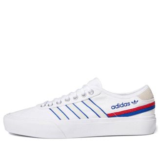 adidas Delpala White Scarlet Blue FV0639