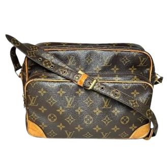 Louis Vuitton Pre-owned Cross Body Bags, female, Brown, Size: ONE SIZE Pre-owned Monogram Shoulder Bag