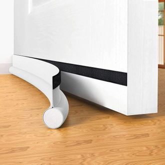 OEM Burlete De Cuero Duradero De Una Sola Cara Para Puertas - Aislante Y A Prueba De Insectos - Para Puertas Interiores Y Exteriores - 8,9 Cm De Altura -c