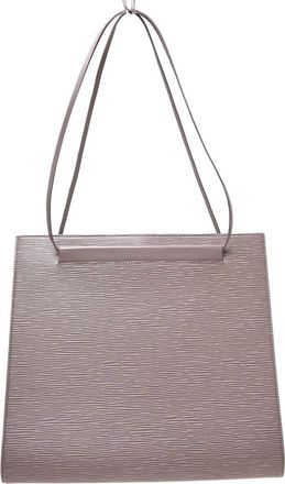 Louis Vuitton Saint Tropez Epi Leather Purple Leather Handbag (Pre-Owned)