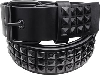 Generic Punk Studded Belt for Women Rock Threads Goth Stud Pyramid Gothic Clothing, Dark, Medium