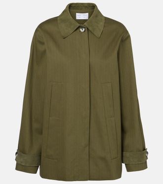 Proenza Schouler Angela herringbone cotton jacket