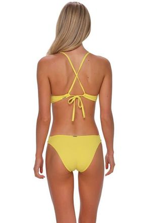 Sunsets Dora Double Tab Bikini Swim Bottoms in Pineapple Crepe at Nordstrom, Size X-Large