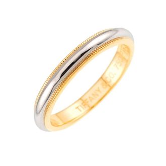 Tiffany & Co. Yellow Gold (18K) Platinum 950 Band Ring (Pre-Owned)