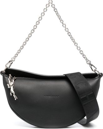Longchamp Smile leather crossbody bag - women - Calf Leather - OS - Black