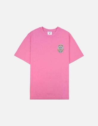 Casablanca Mens Casablanca Casa Way Skate Printed T-shirt Pink - Size: 42