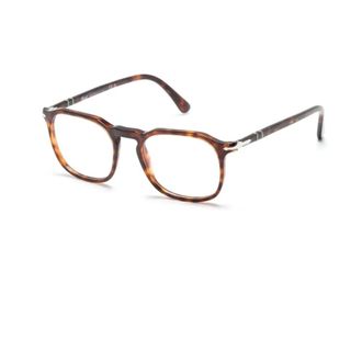 Persol Glasses, unisex, Brown, Size: 50 MM Eyeglasses
