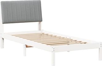 vidaXL Estructura De Cama 90 X 200 Cm Madera De Pino Macizo Vidaxl