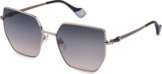 Yalea SYA246 PASTORA 0700 Womens Sunglasses Gold Size 52