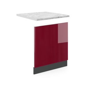 Vicco Panel Frontal R-line, Rojo, 60 Cm, Et M&aacute;rmol Vicco