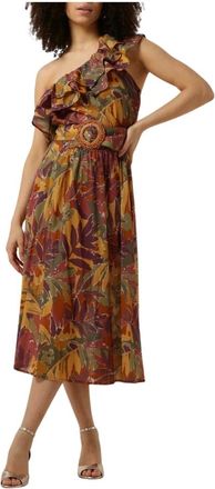 Louizon Dames, Jurken, Veelkleurig, Maat: XS