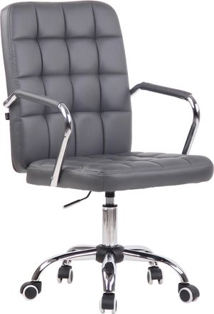 Clp Clp - Silla De Oficina Terni Gris Simil Cuero