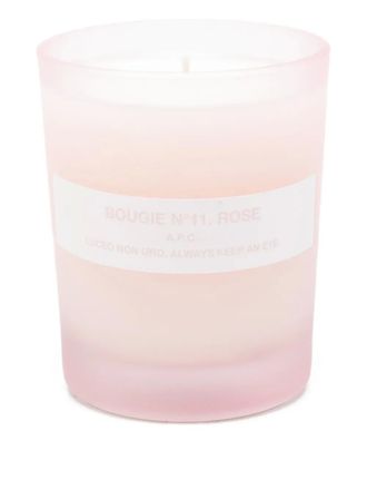 A.P.C. Rose Floral candle - unisex - glass - One Size - Pink