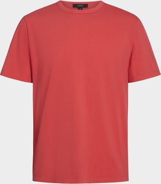 Vince Mens Garment-Dyed Crewneck T-Shirt