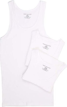 Tommy Hilfiger Cotton Classic 3-pack A-shirt Mens Underwear White : 2XL