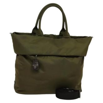 Prada Pre-owned Nylon bolsos-prada - Pre-owned - Mujer - Verde - ONE SIZE