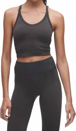 lululemon Get Low Cross-Back Training Tank Top In Black/graphite Grey