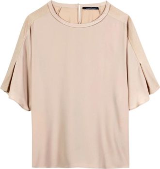 Luisa Cerano Donna, Camicette, Beige, M, new