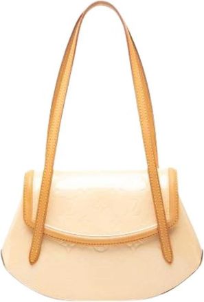 Louis Vuitton Pre-owned Biscayne Bay PM - Dames - Vintage Schoudertas - Beige - ONE Size - Leer - Vintage