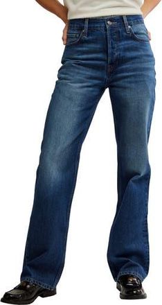 Free People Holly Ripped Bootcut Jeans in Thames at Nordstrom Rack, Size 27