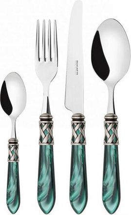 Bugatti Juego De 24 Piezas En La Galer&iacute;a De Perlas De La Galer&iacute;a De La Galer&iacute;a De Caja Aladdin Ghiera Argento Antico Bugatti