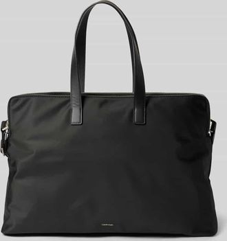 Calvin Klein Laptoptasche mit Label-Applikation Modell CARRYALL in Black, Größe 1
