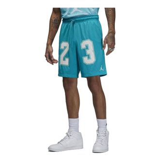 Nike Jordan Air Jordan Essentials Graphic Mesh Shorts Aquatone DX9671-483