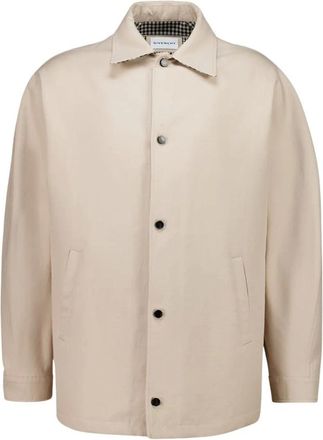 Givenchy Jassen, Heren, Beige, S, Katoen, Coach Jacket