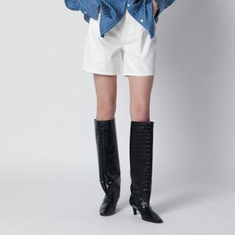 Anine Bing Ecru Kat Jeansshorts von Anine Bing