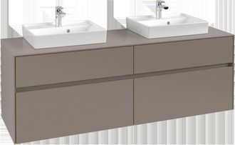 Villeroy & Boch Mueble De Lavabo Collaro, Para 2 Lavabos, De