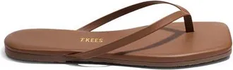 Tkees Lily Square Toe Flip Flop in Ganache at Nordstrom, Size 9