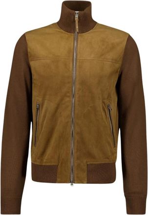 Tom Ford Heren, Jassen, Bruin, Maat: 2XL Su&egrave;de