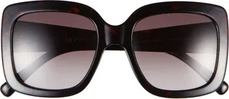 Kurt Geiger 53mm Square Sunglasses in Havana at Nordstrom Rack