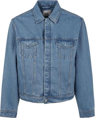 Arte Denim Jackets, male, Blue, Size: 2XL Bird Back Jacket