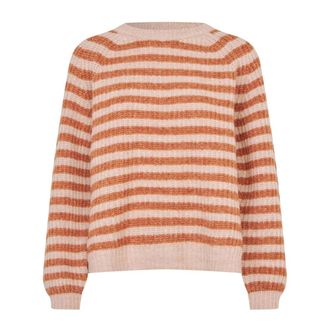 Lollys Laundry BinaLL Knit Jumper - female - Lollys Laundry - Round-neck Knitwear - Multicolor - XS - Knitwear