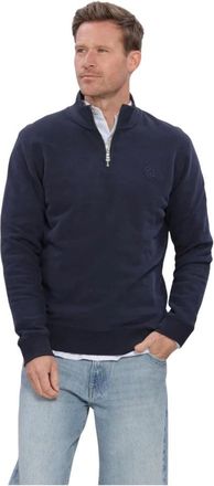 The Goodpeople Lucky Sweater - Heren - Coltruien - Blauw - S - Truien & Vesten