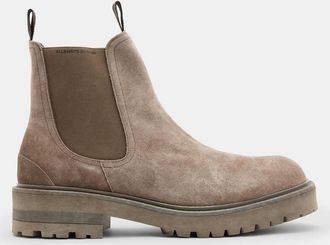 AllSaints Mens Suede Driver Suede Chelsea Boots, Size: UK 11/US 12/EU 45