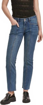 Dear John Denim Playback Mid Rise Slim Straight Jeans In Phantom