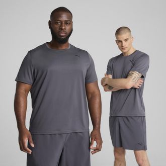 Puma T-shirt TAD ESSENTIALS Solid Cat da uomo, Abbigliamento, Grigio, 3XL