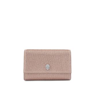 Kurt Geiger Womens Clutch Bag - Blush Fabric - One Size