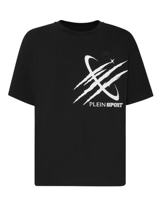 Plein Sport T-Shirt Ronde Hals Ss Scratch