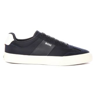 HUGO BOSS Aiden Tenn Trainers - male - Hugo - Sneakers - Blue - 11 UK - Shoes