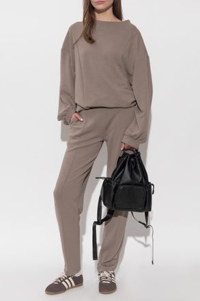 Emporio Armani Tracksuit Set: Sweatshirt And Trousers, Womens, Beige