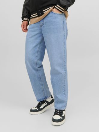 Jack & Jones Loose-fit-Jeans JACK & JONES JJIEDDIE JJORIGINAL MF 710, Herren, Gr. 31, L&auml;nge 34, blau (light, blau, denim), Denim/Jeans, Obermaterial: 100% Baumwoll